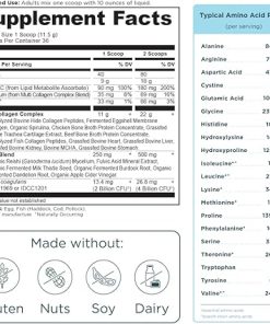 Ancient Nutrition Advanced Collagen Powder Protein Detox with Probiotics and Vitamin C- Unflavored 2
