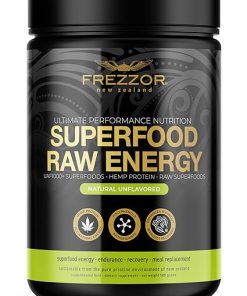 FREZZOR Superfood Raw Energy Powder with UAF1000+- All-Natural Hemp Protein