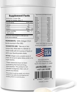 Jay Robb Collagen Peptides Unflavored 2