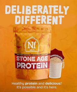 Stone Age Protein | Egg White Protein | Gluten-Free | Whey Free | Sugar Free | Gut-Friendly | Vanilla- 2 lbs 2