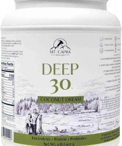 Mt. Capra Deep 30 | Meal Replacement Shake- Goat Protein Powder with Grass-Fed Whey Protein