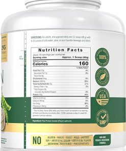 Carlyle Pea Protein Powder 7lb | Unflavored | 29G Protein | for Men and Women | Vegetarian- Non-GMO 2