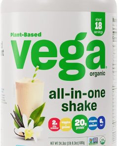 Vega Organic All-in-One Vegan Protein Powder & Protein and Greens Protein Powder- Vanilla – 20g Plant Based Protein Plus Veggies 2
