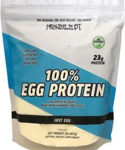 Healthy ‘N Fit – 100% Egg Protein (unflavored & unsweetened) Natural- 2 lb Bag