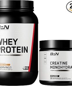 BARE PERFORMANCE NUTRITION BPN Whey Cinnamon Roll Protein + Creatine Bundle