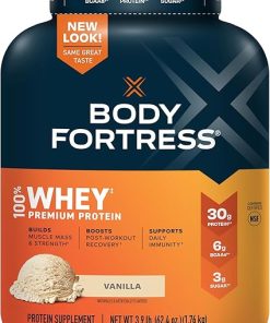 Body Fortress 100% Whey Protein Powder Vanilla & Chocolate 3.9lbs (Packaging May Vary) 2