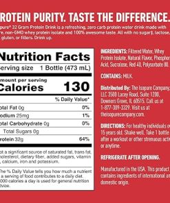 Isopure Zero Carb 32g Clear Protein Ready-to-Drink- Whey Protein Isolate 2