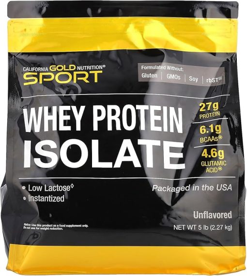 California Gold Nutrition Sport- Whey Protein Isolate