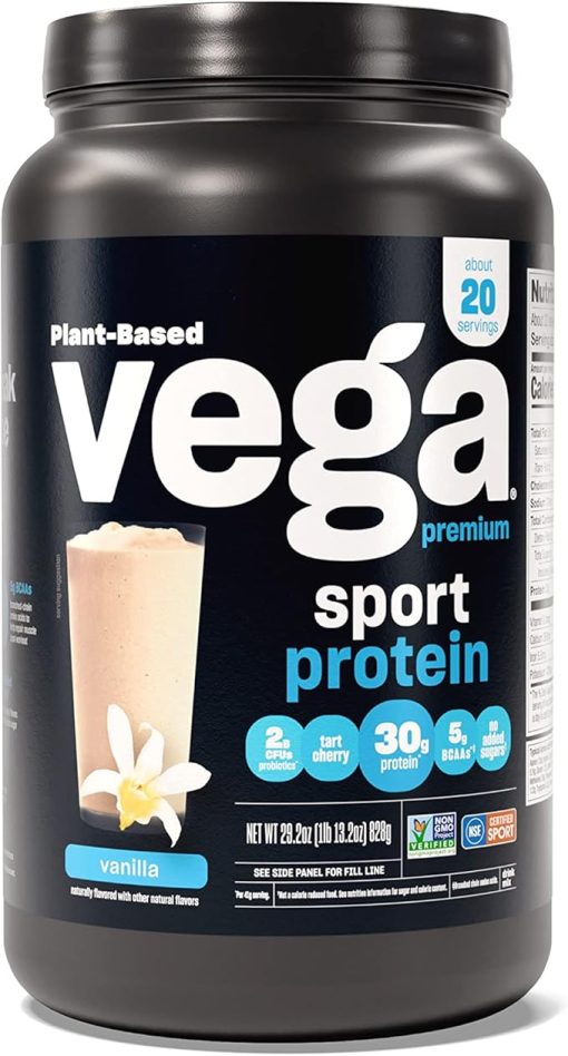 Vega Premium Sport Protein Vanilla Protein Powder & Protein and Greens Protein Powder - Image 2