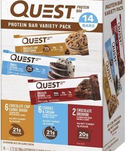 Quest Nutrition Quest Protein Powder pLYUyIP Milkshake Single Serve Pouches Chocolate Milkshake/Salted Caramel 12 Count Total 2