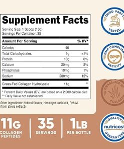 Nutricost Grass-Fed Collagen Powder 1LB (454 G) (Salted Caramel) 2