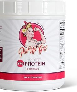 Naked Whey Protein Isolate Powder – 27g of Protein Per Serving – Pure Premium Muscle-Building Whey Protein for Women – Fat Free- Low Calorie