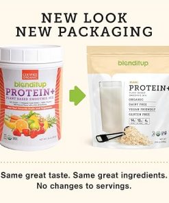Blenditup Protein + Smoothie Mix Organic (24oz.) 100% Vegan- Gluten Free 2