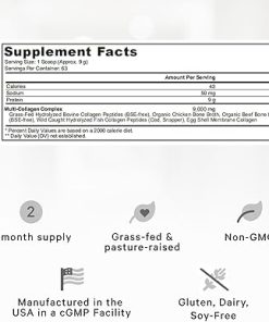 Codeage Multi Collagen Protein Powder Peptides- 2-Month Supply 2