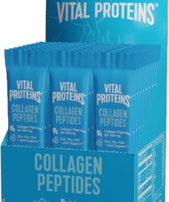Vital Proteins Collagen Peptides Powder Travel Packs (20ct per Box) and Bovine Colostrum Supplement 90 Capsules 2