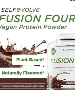 Fusion Four Vegan Protein Powder – 21g Plant-Based Protein Powder – Gluten Free- Dairy Free and Soy-Free 2
