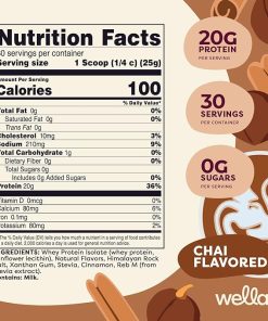 Protein Your Whey (30 Servings- Chai Flavored) – Whey Protein Isolate 2