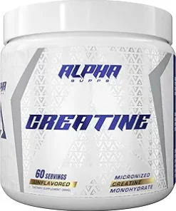 Micronized Creatine Monohydrate Powder – 5g (5 Grams) Per Serving- Unflavored – Helps Support Optimum Muscle Gain