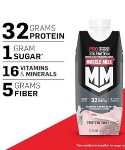 Muscle Milk Pro Advanced Nutrition Protein Shake- Slammin’ Strawberry 2