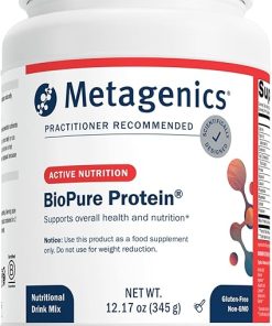 Metagenics BioPure Protein – Whey Protein Powder with Immunoglobulins – 16 g Protein – with Serine- L-Histidine & Magnesium – Non-GMO & Gluten-Free – 12.17 oz