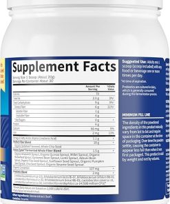 Garden of Life Super Seed – Vegetarian Whole Food Fiber Supplement with Protein and Omega 3- 1 Lb 5oz (600g) Powder 2