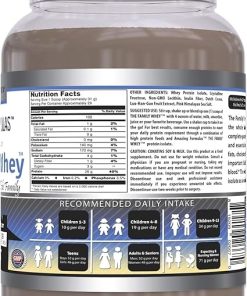 Amazing Formulas The Family Whey Protein (Isolate) Powder for The Whole Family – 2 lbs 2