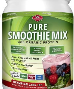 Olympian Labs Pure Smoothie Mix- Pea Protein Powder Plus Probiotics