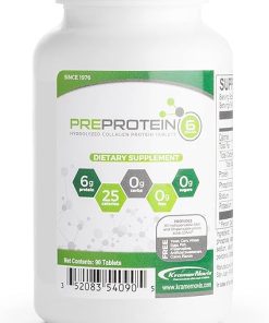 PreProtein® Unflavored Hydrolyzed Collagen Protein Sugar-Free Fat-Free Carb-Free- Amino Acids Protein Tablets