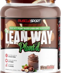 Musclesport Lean Way Plant Protein – Pea Protein and Brown Rice Protein Blend- with Added CLA 2