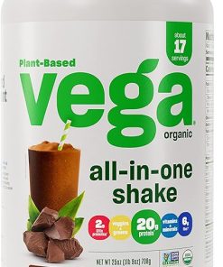 Vega Organic All-in-One Vegan Protein Powder- Chocolate – Superfood Ingredients