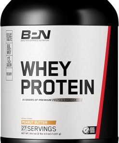 BARE PERFORMANCE NUTRITION BPN Whey Peanut Butter Protein + Creatine 60 Serving Bundle 2