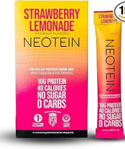 Electrolyte Powder Packets with 10g Protein & Collagen – Hydration Packets – Zero Sugar- NO Fillers
