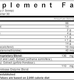 Biopharma Scientific Nanopro Vegan: Vegan Protein Powder for Immune Support & Exercise Recovery with Pea Protein Blend- Ashwagandha and Vegan D3 2