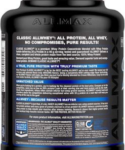 ALLMAX Classic ALLWHEY- Chocolate Peanut Butter – 5 lb – 30 Grams of Protein Per Scoop – Gluten Free – Approx. 49 Servings 2