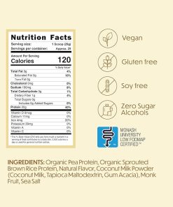 Vegan Protein Powder – Low FODMAP Certified- Gluten-Free 2
