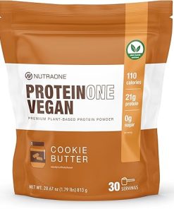 NutraOne ProteinOne Vegan Plant-Based Protein Powder Vegan Protein Powder- Dairy-Free