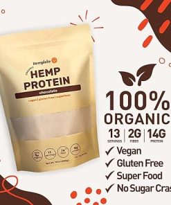 Hemp Vegan Protein Powder for Heart and Brain Health- Easy to Digest Powder Drink with Plant Protein for Muscle Building and Recovery 2