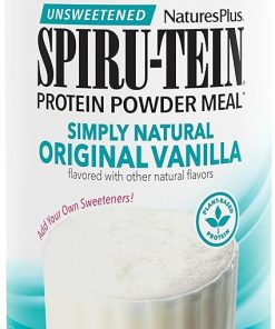 Natures Plus SPIRU-TEIN Simply Natural- Original Vanilla – 1.63 lb