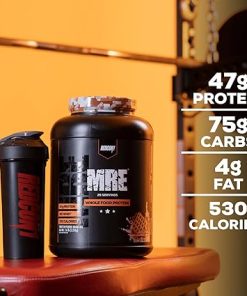 REDCON1 MRE Protein Powder- Blueberry Cobbler – Meal Replacement Protein Blend Made with MCT Oil & Whole Foods – Protein with Natural Ingredients to Aid in Muscle Recovery (25 Servings) 2