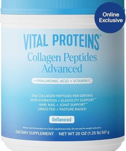 Vital Proteins Collagen Peptides Powder Unflavored 19.3OZ and Bovine Colostrum Supplement 90 Capsules 2