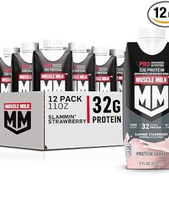 Muscle Milk Pro Advanced Nutrition Protein Shake- Slammin’ Strawberry