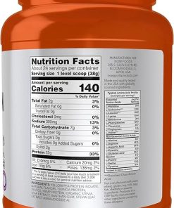 NOW Foods Sports Nutrition- Plant Protein Complex 22 g 2