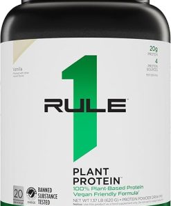 Rule One Proteins- R1 Plant Protein – Vanilla Crème