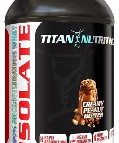 Titan Isolate Whey Protein- 2 lbs – Microfiltered Whey Isolate Accelerates Recovery