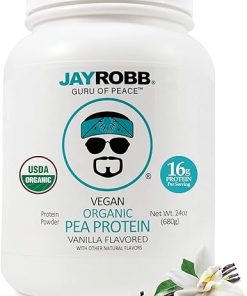 Jay Robb Organic Vegan Vanilla Pea Protein
