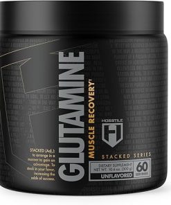 HOSSTILE Glutamine- Fermented L Glutamine Powder for Men & Women