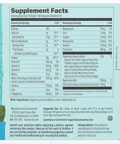 Sunwarrior Vegan Collagen Building Powder | Unflavored- 20 Servings & Creatine for Women | Micronized Creatine Monohydrate Powder 2
