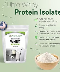 Z Natural Foods Ultra Whey Protein Isolate Powder – Pure- Unflavored 2