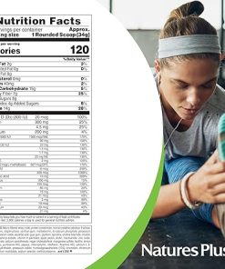 Natures Plus SPIRU-TEIN WHEY Shake- Vanilla – 1.05 lb – Whey Protein Powder – with Spirulina 2