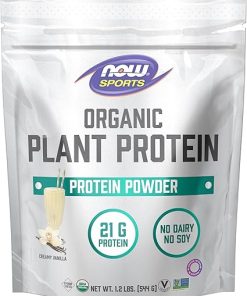 NOW Foods Sports Organic Plant Protein- Vanilla Flavor